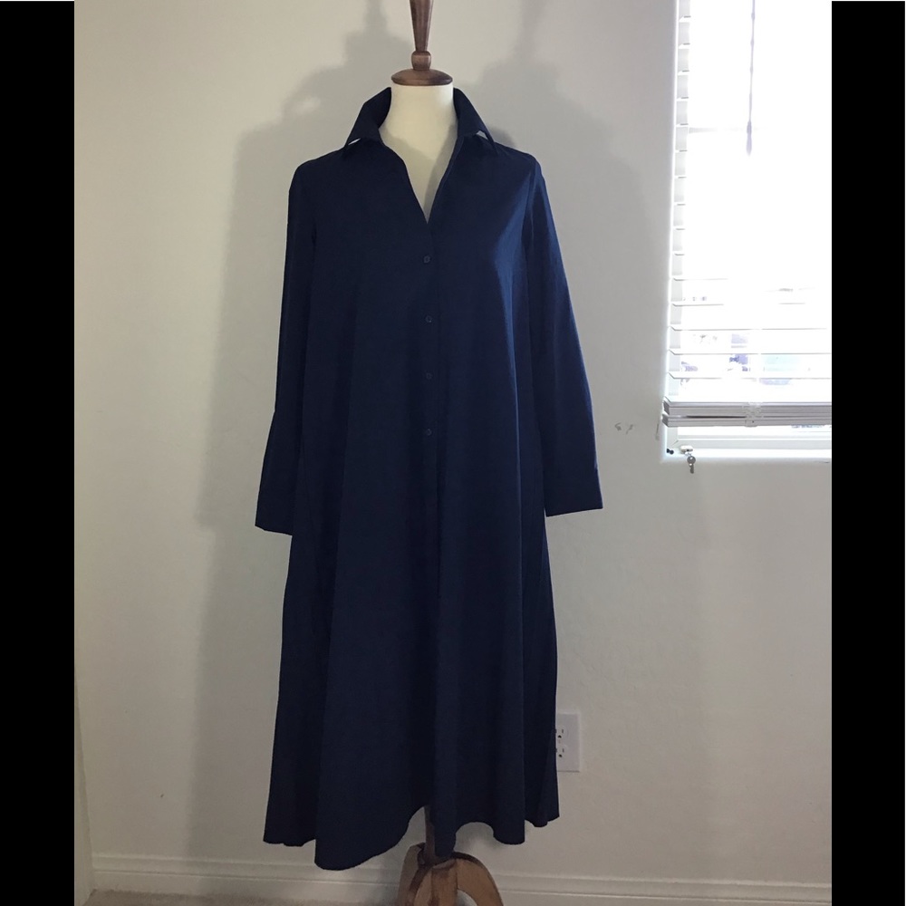 Maxi dress back Petals shirt